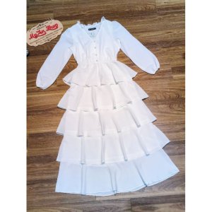 🌈 VÁY ĐẦM TƠ HOA DÀI 5 TẦNG SANG CHẢNH🍁-6