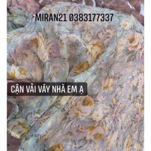 Váy Voan Hoa Nhí Dáng Dài-3