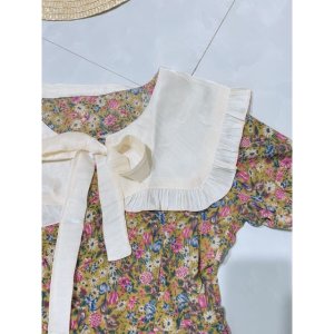 [HCM] VÁy hoa cổ sen baby-7