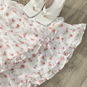 Váy Hoa Cup Ngực, Form xòe Lên Dáng Siêu Xinh-5