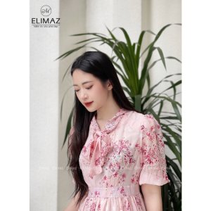 Váy nữ công sở Elimaz đuôi cá 2 lớp hoa nhí EV22.017-6
