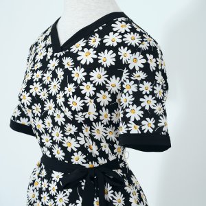 Váy hoa nhí HECCI hai dây dáng xòe nữ tính V325-2