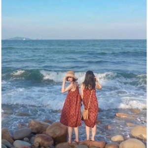 Váy 2 Dây Hoa Nhí Tiểu Thư ⚡ Đầm Hai Dây Nữ Dáng Suông Siêu Xinh Kèm Ảnh Thật-7