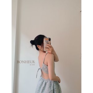 Váy hở lưng buộc dây quyến rũ trendy phong cách tiểu thư TẶNG KÈM DÁN NGỰC Katie Dress-2