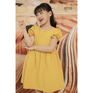 Sét váy đôi mẹ và bé gái đũi kẻ nhỏ em's-4