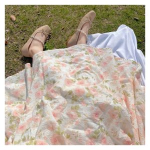 Váy hoa đẹp phong cách Quảng Châu-5