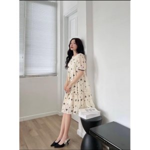 Váy đuôi cá hoa nhí 2 tầng siêu xinhhh 😍😍😍-3