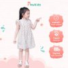 Váy bé gái, Váy kiểu tay bồng Dewkids hoa nhí cao cấp cho bé gái trend 2022 - VH03-1