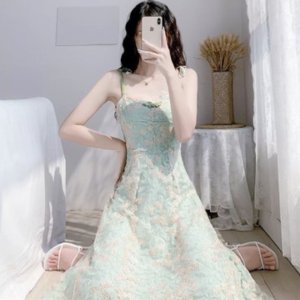 Váy hoa nhí ❤️FREESHIP❤️ Đầm Quảng Châu cao cấp hàng có sẵn-4