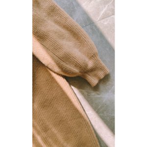 [KÈM ẢNH CẬN CHẤT VẢI] Cardigan len vintage x Chân váy hoa nhí - Dreamynt-3