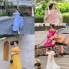 [Siêu Hot] Váy Maxi Bèo Trễ Vai 5 Màu Siêu Xinh Có Ảnh Thật Kèm Video-1