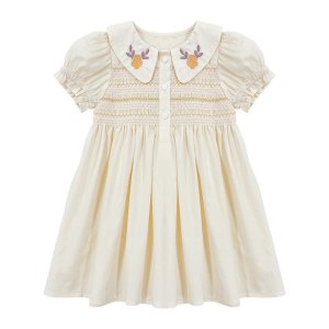 VÁY SMOCK THÊU HOA-1