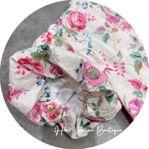 [FREESHIP - CÓ ẢNH THẬT] VÁY MAXI HOA THÔ ĐŨI TAY 2 LỚP SIÊU XINH-9