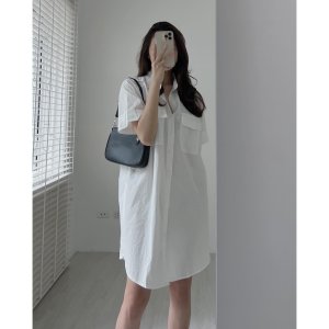 Váy suông có cổ basic siêu hot nhibuishop-4