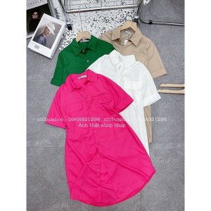 Váy suông có cổ basic siêu hot nhibuishop-9