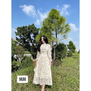 VÁY HOA NHÍ CỔ NƠ-2