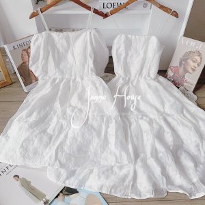 [HÀNG QCCC] - Váy hoa ulzzang tiểu thư bạn thân quai ngọc vintage - M28 - jannahouse-6