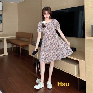 Váy hoa nơ lưng HSU1-3