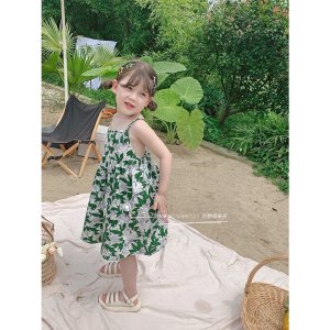 Váy hoa hai dây siêu xinh cho bé-2