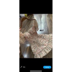 [Mã 55FASHIONSALE giảm 12% đơn 99K] Váy hoa cup ngực dáng ngắn có đệm ngực-9