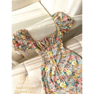 Váy Body Hoa Thô Dáng Ôm Sexy Có Ảnh Thật Kèm Video-8