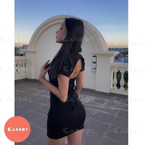Đầm body hở lưng sexy váy ôm đen sang chảnh cá tính khoét lưng tay ngắn thun dày dặn co gĩan tốt đi chơi carrotxinhdep-9