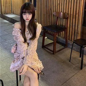 Set áo + chân váy xếp tầng in hoa phong cách Hàn Quốc xinh xắn cho nữ (có bán lẻ)-8