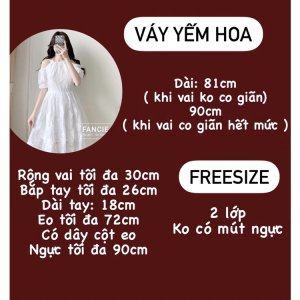 [Mã 55FASHIONSALE giảm 12% đơn 99K] ❌ ĐẦM - VÁY CỔ YẾM IN HOA OVANGA 🌷-2
