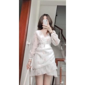 váy hoa đuôi cá-3