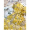 Váy thiết kế cao cấp mẫu hoa vàng tươi xinh V01-1