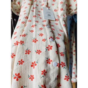 VÁY HOA CỔ REN BÁNH BÈO, VẢI MỀM MÁT. ĐƯỢC KIỂM TRA TRƯỚC KHI NHẬN HÀNG-7