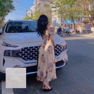 [Sẵn/VIDEO] Váy voan hoa cổ vuông tay bồng xếp li tôn dáng. Đầm maxi bánh bèo-4