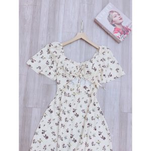 VÁY HOA NHÍ ĐỆM NGỰC ĐAN DÂY SIÊU XINH-8