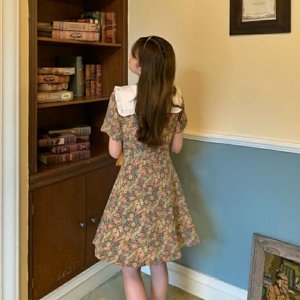 [HCM] VÁy hoa cổ sen baby-4