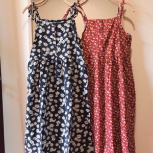 Váy 2 Dây Hoa Nhí Tiểu Thư ⚡ Đầm Hai Dây Nữ Dáng Suông Siêu Xinh Kèm Ảnh Thật-8