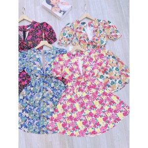 VÁY HOA BUỘC NƠ NGỰC LI EO-6