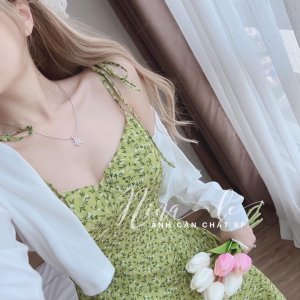 SET VÁY HOA 2DÂY MIX KHOÁC LEN TĂM MỎNG SIÊU HOT-3