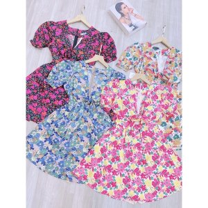 VÁY HOA BUỘC NƠ NGỰC LI EO-4