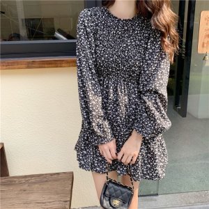 Váy hoa nhí dịu dàng xinh xắn cho mùa thu (ảnh thật ở cuối cùng)-5