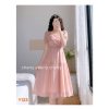 váy hồng tiểu thư Y123-1