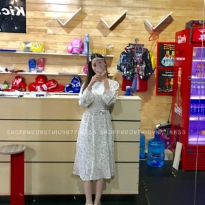 [VIDEO] Váy hoa nhí vintage - đầm hoa cỏ-7