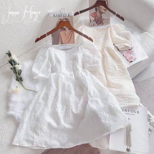 [HÀNG QCCC] - Váy hoa ulzzang tiểu thư bạn thân quai ngọc vintage - M28 - jannahouse-8