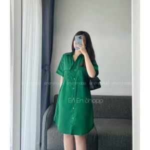 Váy suông có cổ basic siêu hot nhibuishop-5