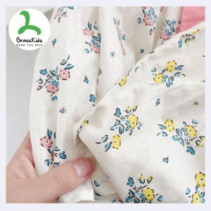 Váy bé gái GrassKids hoa cổ nơ (8-20kg)-5