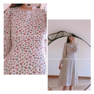 [VIDEO] Váy hoa nhí vintage - đầm hoa cỏ-2