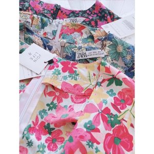 VÁY HOA BUỘC NƠ NGỰC LI EO 4M CHO NỮ-9