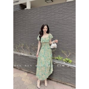 Váy maxi von hoa bèo ngực-3