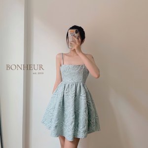 Váy hở lưng buộc dây quyến rũ trendy phong cách tiểu thư TẶNG KÈM DÁN NGỰC Katie Dress-9