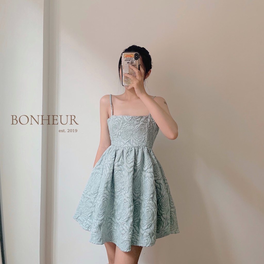 Váy hở lưng buộc dây quyến rũ trendy phong cách tiểu thư TẶNG KÈM DÁN NGỰC Katie Dress-9