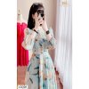 Váy hoa tay dài V2091 - DOLCE VIVA COLLECTION-1